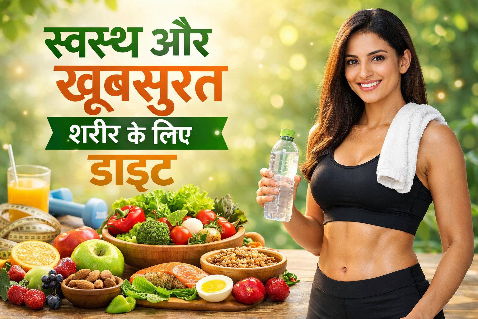 स्वस्थ और खूबसूरत शरीर के लिए डाइट: संपूर्ण गाइड